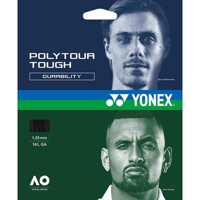 Yonex PolyTour Tough Tennis String Set - Black - main image