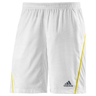 Adidas Mens Adizero Bermuda - White/Dark Onix/Yellow - main image