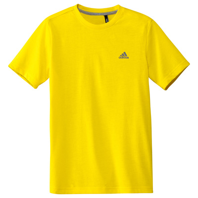 Adidas Boys Prime Tee - Vivid Yellow - main image