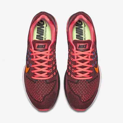Nike Mens Air Zoom Structure 18 Running Shoes - Bright Crimson/Black - main image