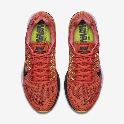 Nike Mens Air Zoom Structure 18 Running Shoes - Bright Crimson/Black - main image
