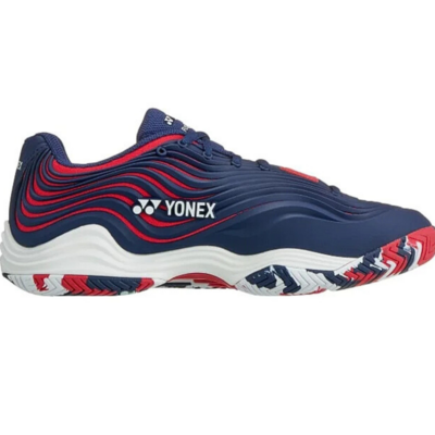 Yonex Mens Fusion Rev 5 Tennis Shoes - Navy/Red - main image