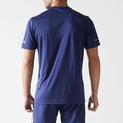 Adidas Mens Sequencials Climalite Running Tee - Indigo - main image