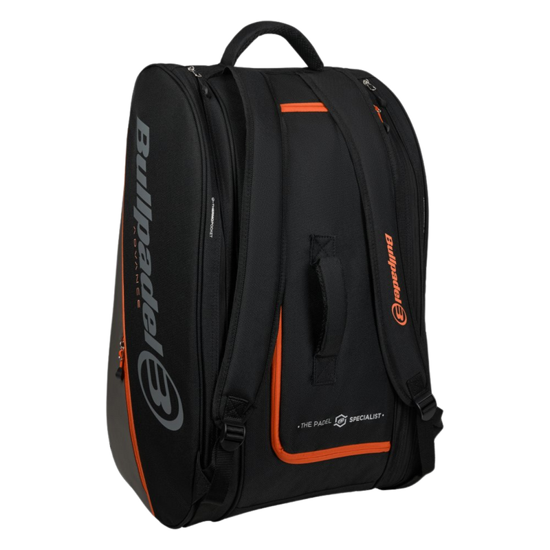 Bullpadel BPP26014 Advance Racket Bag - Black/Orange - main image