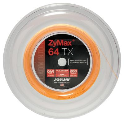 Ashaway Zymax 64 TX 200m Badminton String Reel - Orange