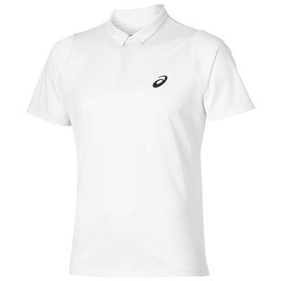 Asics Mens Club Short Sleeve Tennis Polo - White - main image