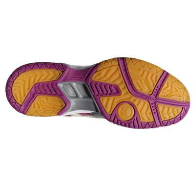 Asics Womens GEL-Rocket 7 Indoor Court Shoes - Magenta/White - main image