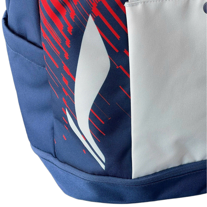 Li-Ning ABSV133 Badminton Backpack - White/Blue - main image