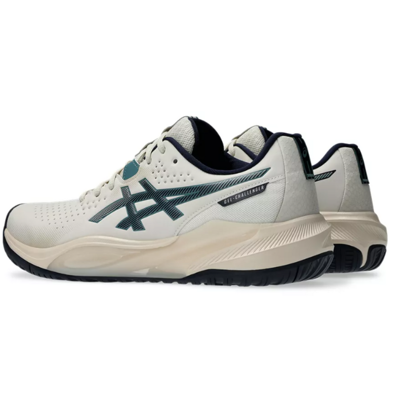 Asics Mens GEL-Challenger 15 Tennis Shoes - Oat Meal/Midnight - main image