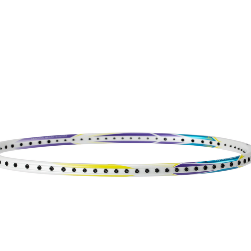 Li-Ning Windstorm 74 Badminton Racket [Strung] - Pearl White - main image