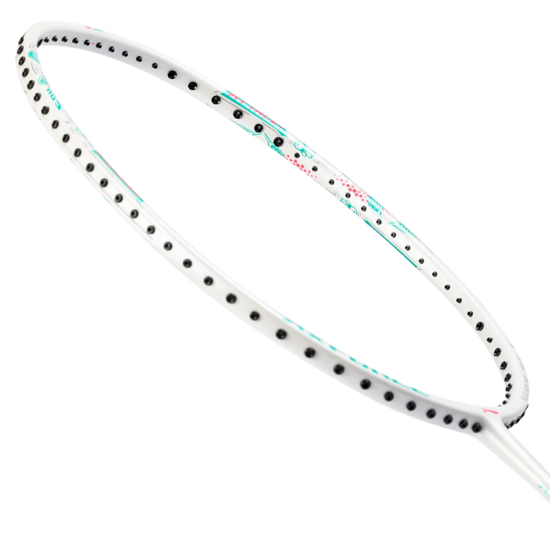 Li-Ning Axforce Bigbang Badminton Racket [Strung] - Pearl White - main image