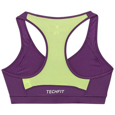 Adidas TechFit Molded Sports Bra - Purple - main image