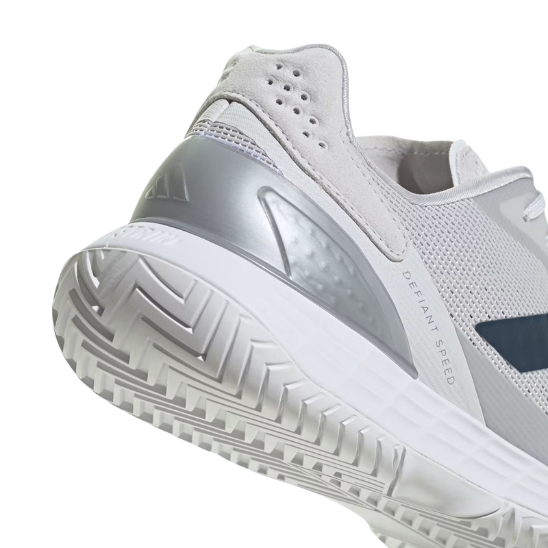 Adidas Mens Defiant Speed 2 Tennis Shoes - Dash Grey/Aurora Ink/Tech Grey Metallic - main image