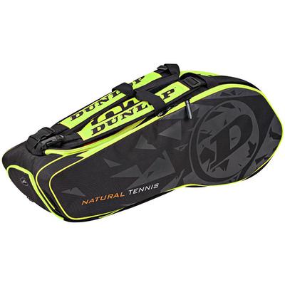 Dunlop Natural Tennis 8 Racket Bag - Yellow/Black - main image