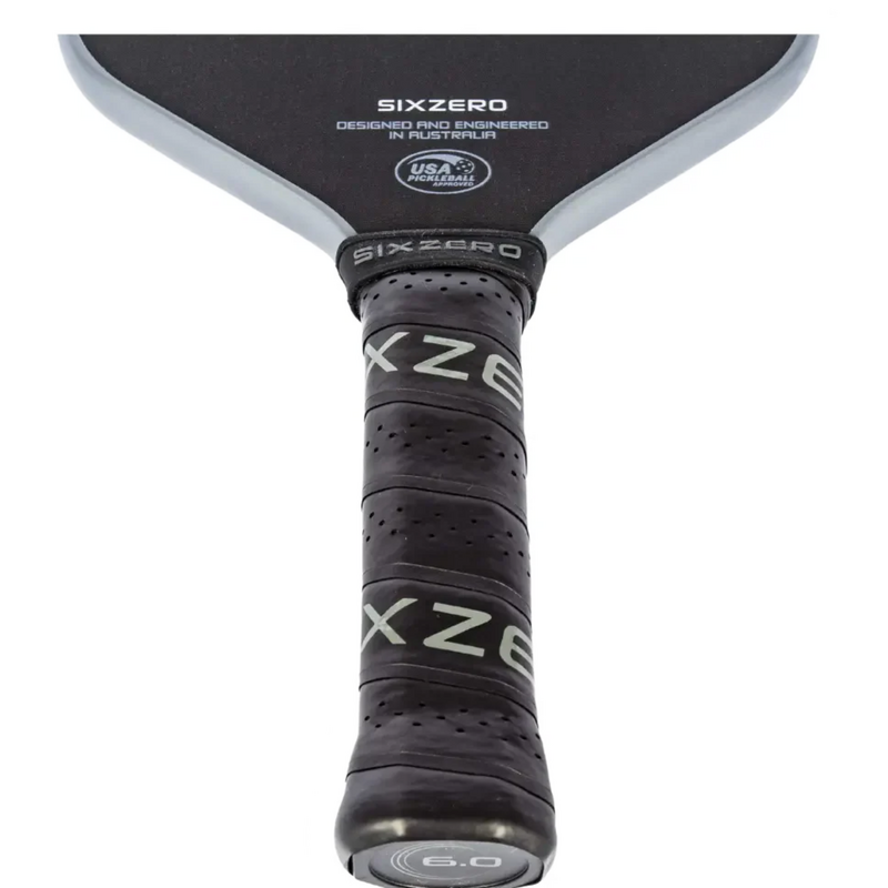Six Zero Infinity Edgeless Black Diamond Power 16mm Pickleball Paddle  - main image