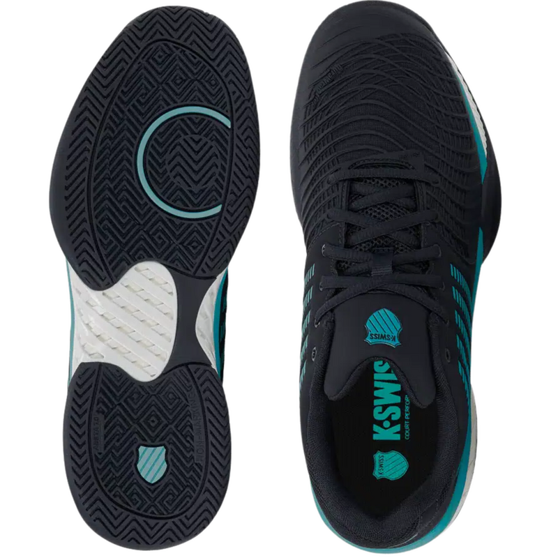 K-Swiss Mens Express Light 3 Tennis Shoes - White/Dazzling Blue/Black - main image