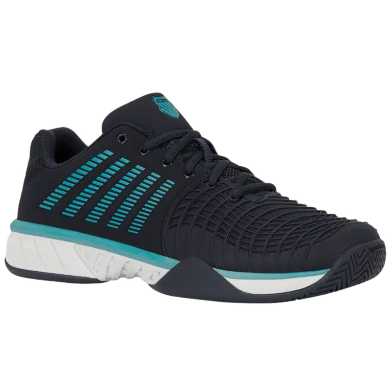 K-Swiss Mens Express Light 3 Tennis Shoes - White/Dazzling Blue/Black - main image
