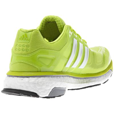 Adidas Mens Energy Boost 2.0 Running Shoes - Green/White - main image