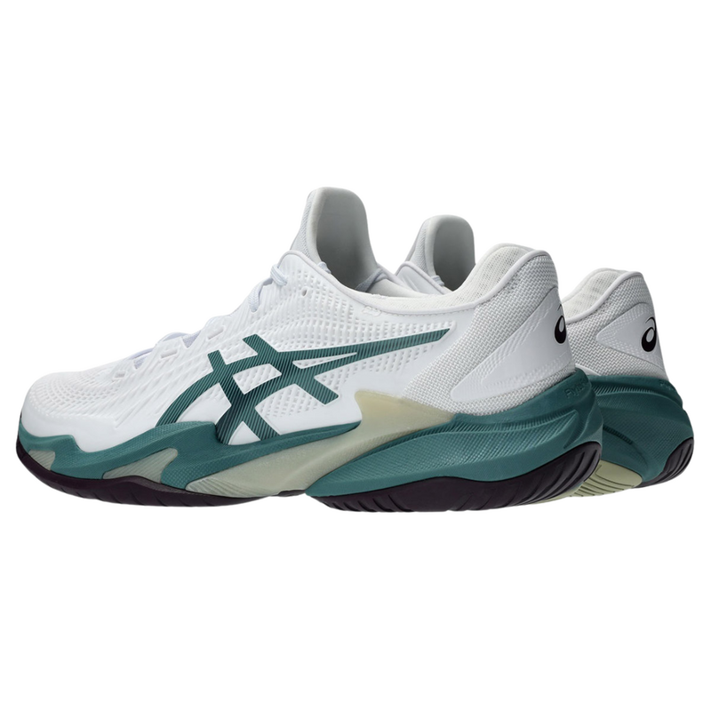 Asics Mens Court FF 3 Tennis Shoes - White/Foggy Teal - main image