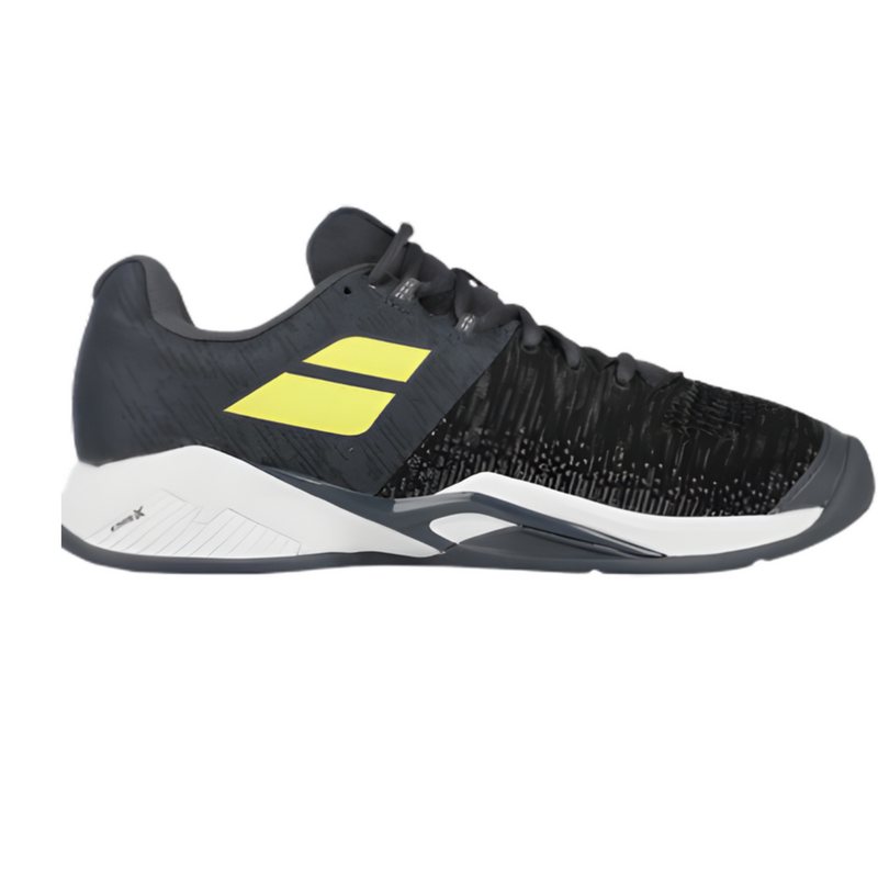 Babolat Mens Propulse Blast Indoor Court Tennis Shoes - Dark Grey/Fluo Yellow - main image