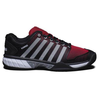 K-Swiss Mens Hypercourt Express Tennis Shoes - Black/Red - main image