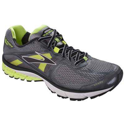 Brooks Mens Ravenna 5 Running Shoes - Grey/Lime - main image