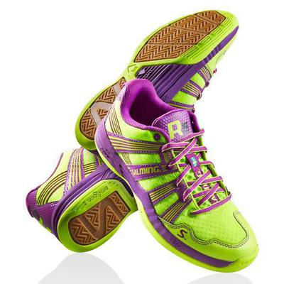Salming Womens Race R5 3.0 Indoor Court Shoes - Yellow