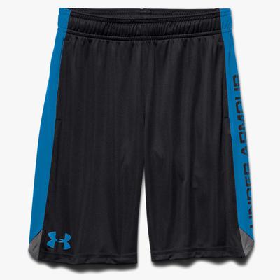 Under Armour Boys Eliminator Shorts - Black/Blue - main image