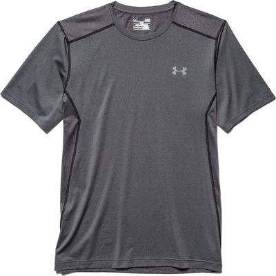 Under Armour Mens Raid Short Sleeve Tee - Carbon Heather - main image