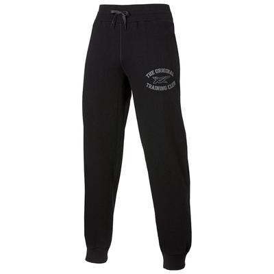 Asics Mens Graphic Brushed Cuff Track Pant - Black - main image