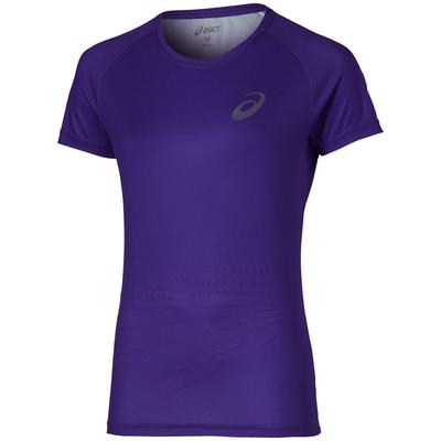 Asics Womens Liteshow Graphic Running Top - Purple Berry - main image