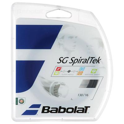 Babolat Synthetic Gut SpiralTek Tennis String Set - Black - main image