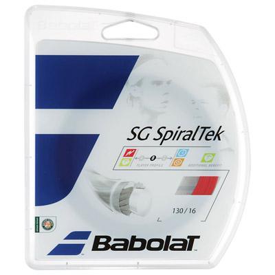 Babolat Synthetic Gut Spiraltek Tennis String Set - Red - main image