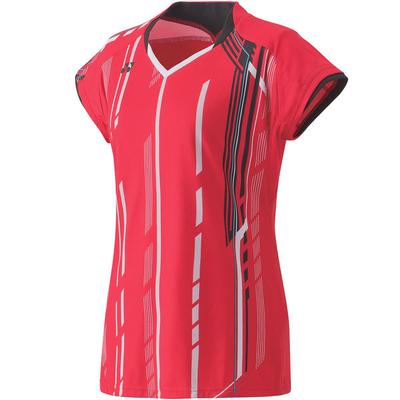 Yonex Womens 20235EX Cap Sleeve Top - Crystal Red - main image