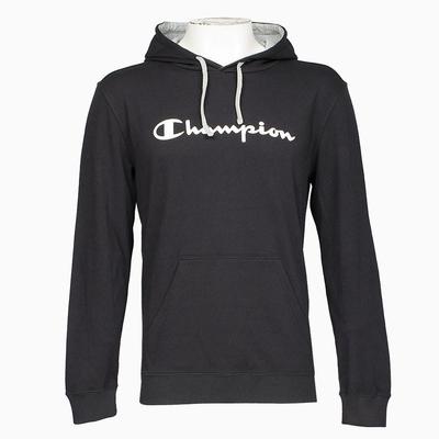 Champion Mens Logo Hoodie - Black - main image