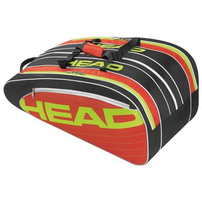 Head Elite Monstercombi Racket Bag - Black/Red