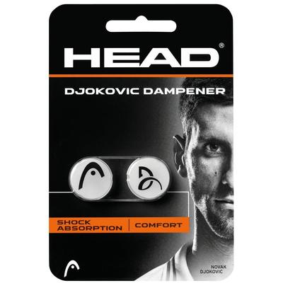 Head Djokovic Vibration Dampeners (Pack of 2) - White - main image