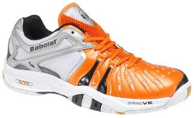 Babolat Mens Shadow Badminton Shoes - Orange/Platinum - main image