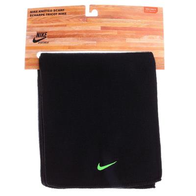 Nike Knitted Scarf - Black/Atomic Green - main image