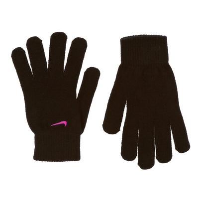 Nike Knitted Gloves - Black/Atomic Pink - main image