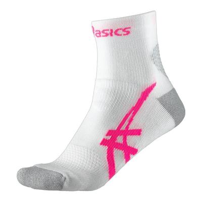 Asics Womens Kayano Socks (1 Pair) - White/Pink