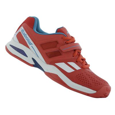Babolat Boys Propulse 5 BPM Junior Tennis Shoes - Red - main image