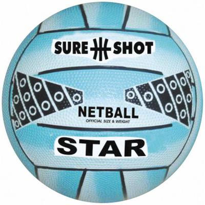 Sure Shot Star Netball (Size 4/5) - Blue