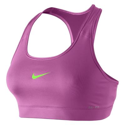 Nike Pro Victory Sports Bra - Club Pink/Lime - main image