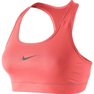 Nike Pro Victory Sports Bra - Bright Mango/Medium Ash - main image