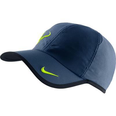 Nike Rafa Bull Logo Cap - Navy/Lime - main image