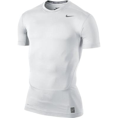 Nike Pro 2.0 Combat Core Short Sleeve Shirt - White/Cool Grey - main image