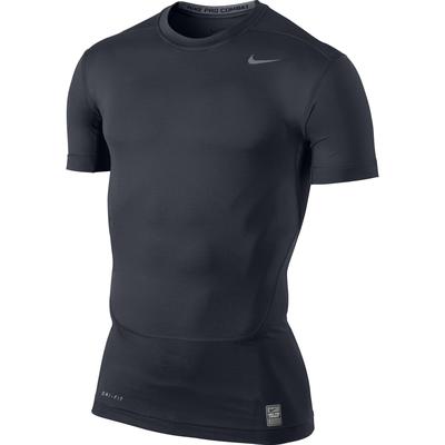 Nike Pro 2.0 Combat Core Short Sleeve Shirt - Obsidian/Cool Grey - main image