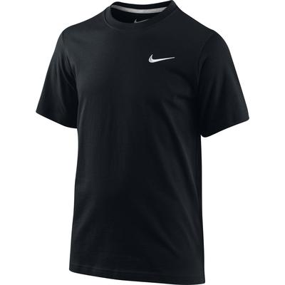 Nike Boys Swoosh T-Shirt - Black/Grey - main image