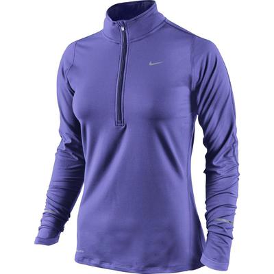 Nike Womens Element 1/2 Zip L.S. Running Shirt - Persian Violet - main image